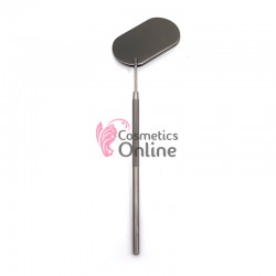 Oglinda pentru extensii gene false metalica Amelie Dreptunghiulara AD01 Silver Dark